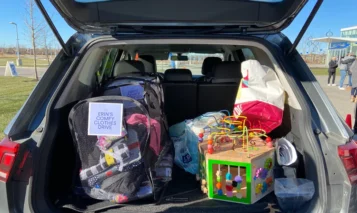 comfy clothes drive